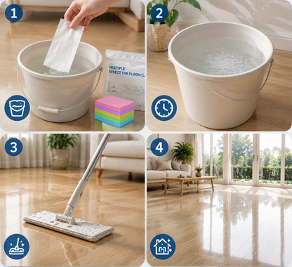Multi-Effect Floor Cleaning Sheets