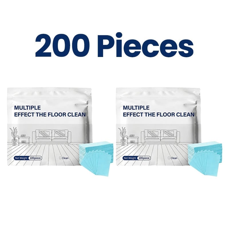 Multi-Effect Floor Cleaning Sheets
